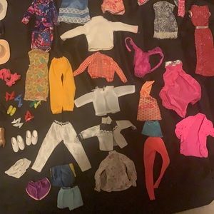 Vintage (1980s) Barbie clothes and accessories